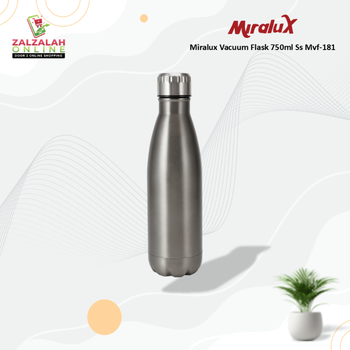 Miralux Vacuum Flask 750ml Ss Mvf-181