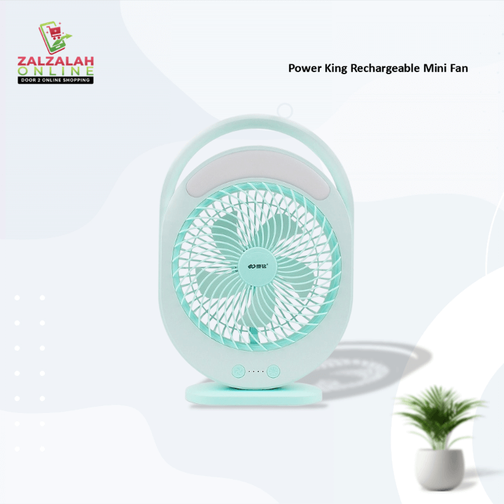 Power King Rechargeable Mini Fan