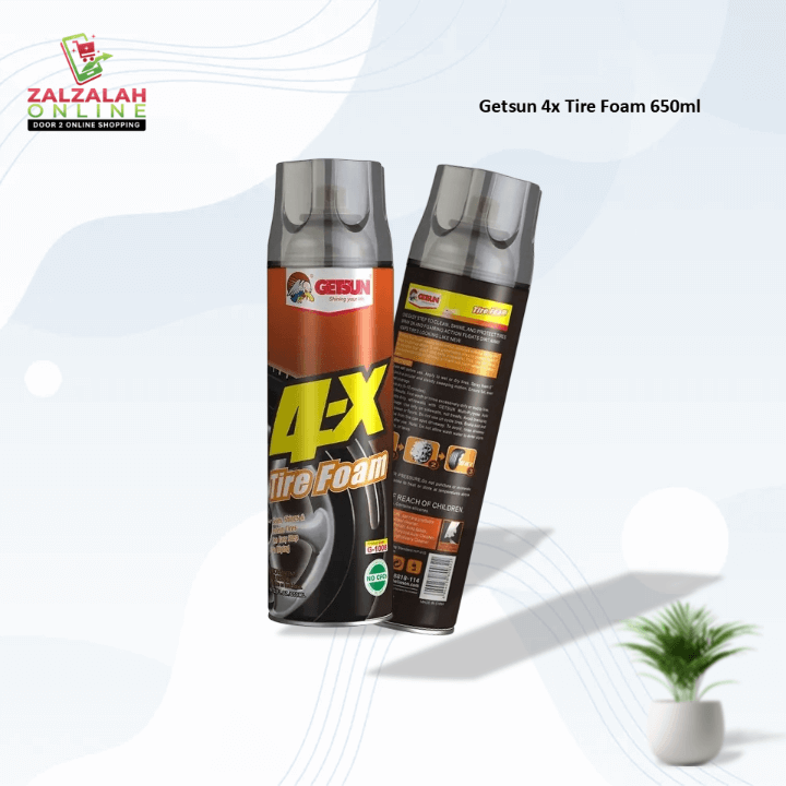 Getsun 4X Tire Foam 650ml - G1008