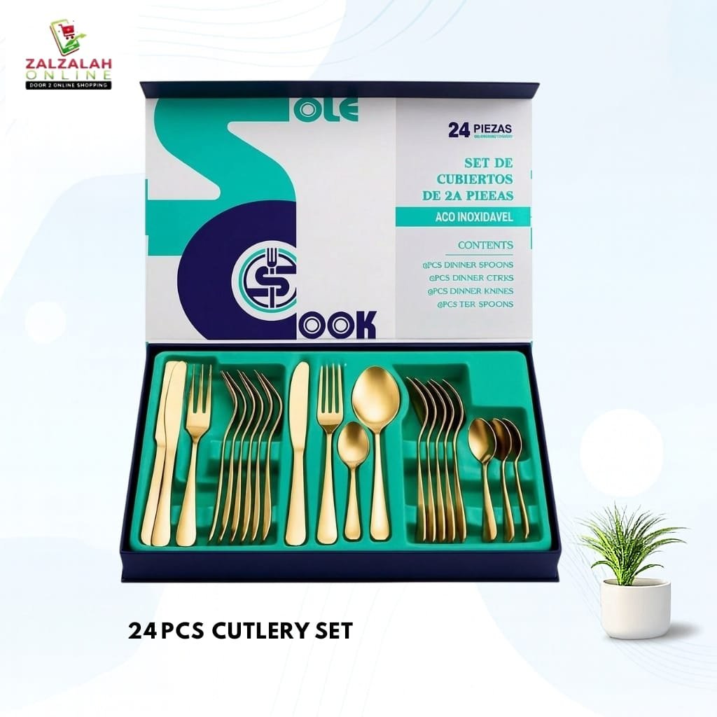 Stainless Steel Cutlery Set - 24pieces - SCS58505