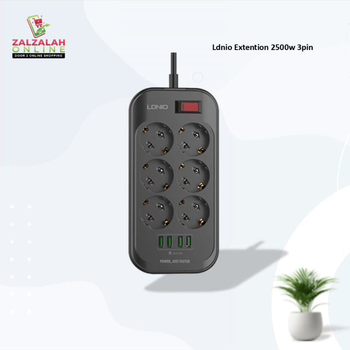 Ldnio Extention 2500w 3pin
