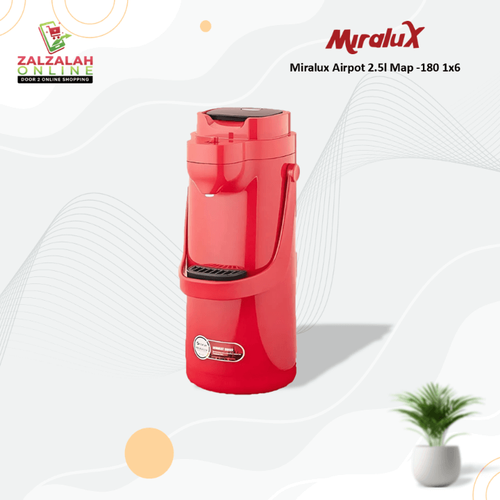 Miralux Airpot 2.5l Map -180 1x6White